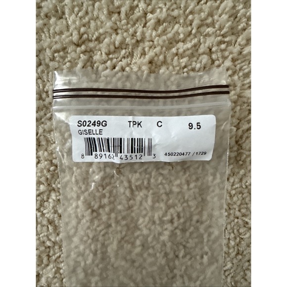 Bloch Girls Pink Ballet Shoes Leather‎ Sole SO249G Giselle Sz 9.5/10 C READ - Picture 2 of 5